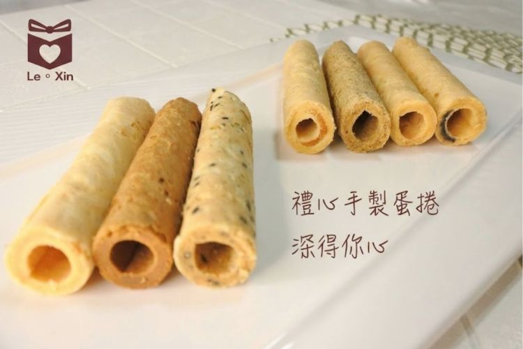 禮心手製蛋捲：台中超高人氣的伴手禮，是熱銷團購美食和下午茶點的首選